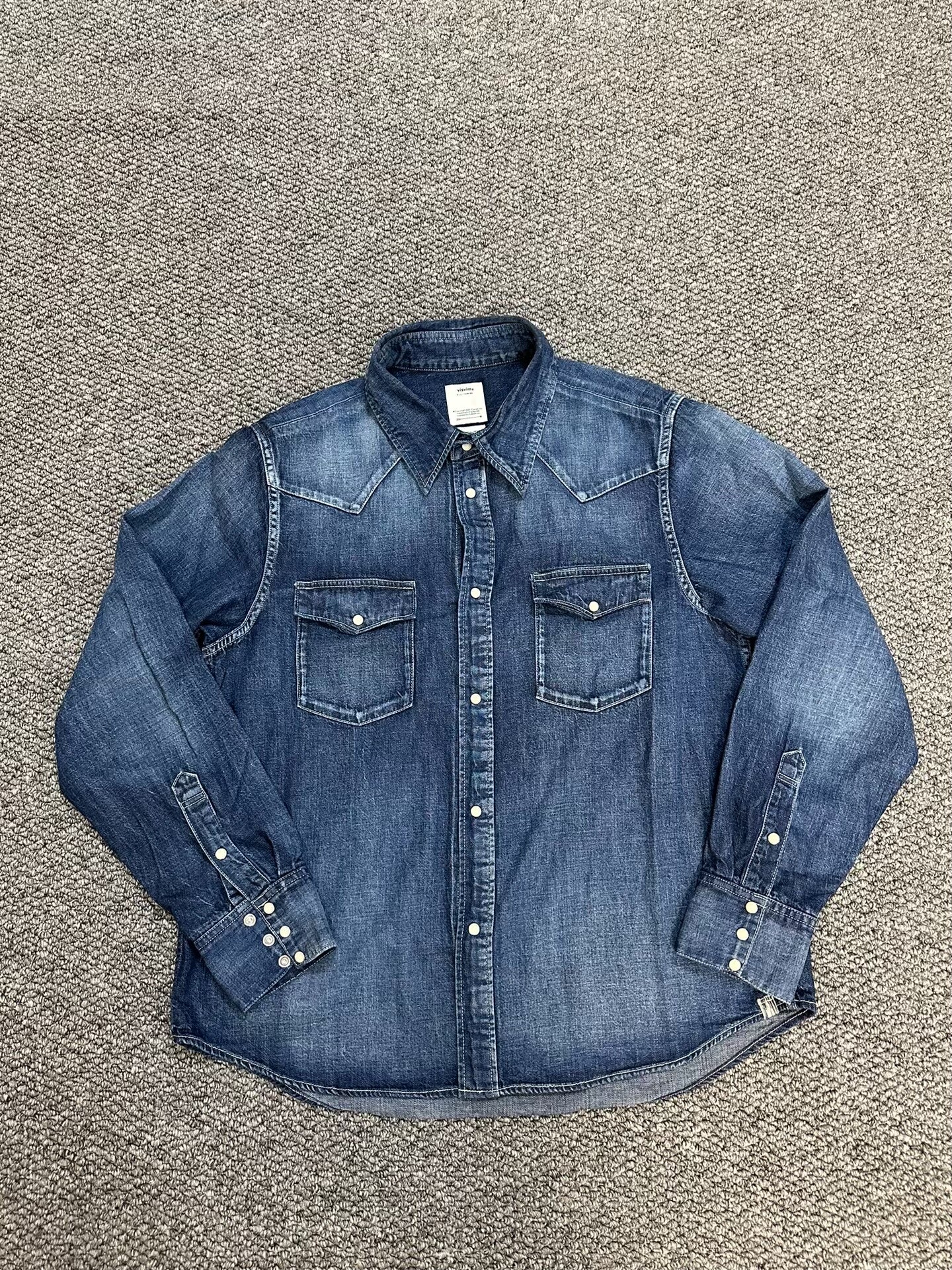 visvim Social Sculpture Denim Shirt