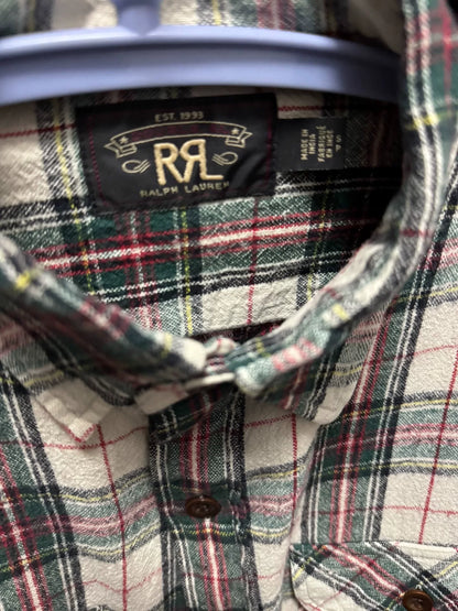 plaid long sleeve shirt for casual wear