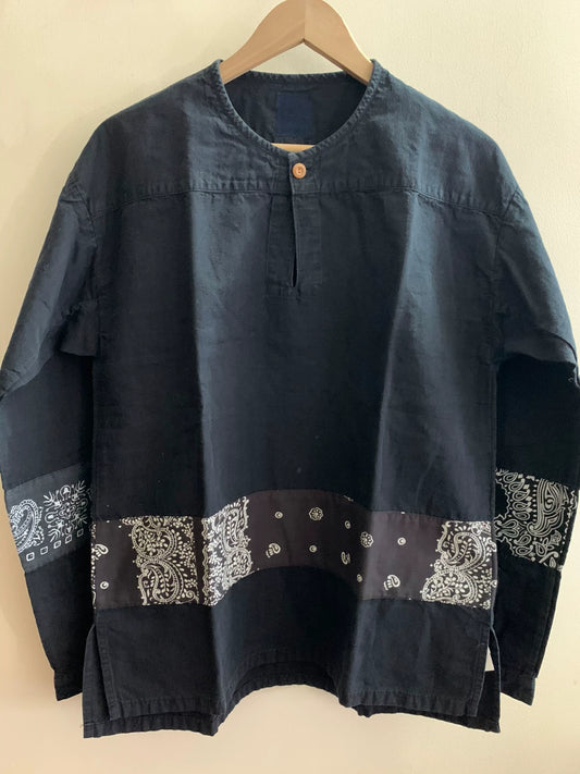 VISVIM 17 ICT KERCHIEF BORDER