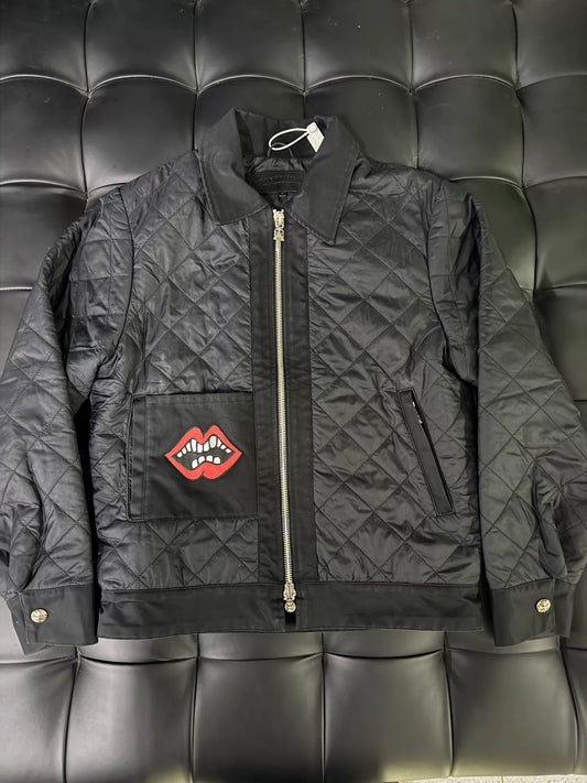 Chrome Hearts Red Lip Nylon Jacket