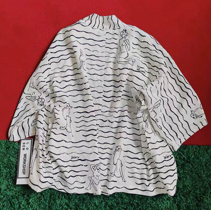 VISVIM HAPPI HAPPY Silk Haori
