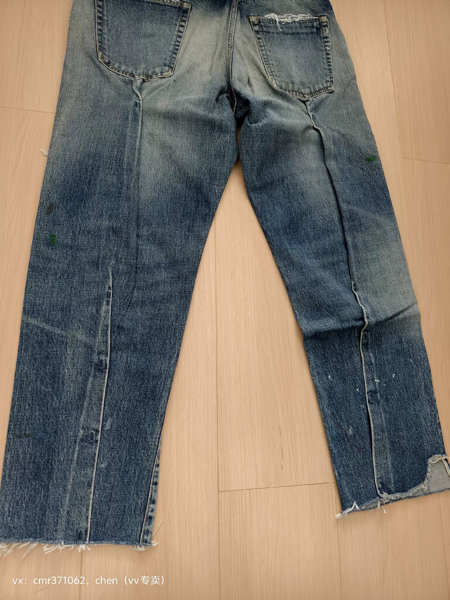 visvim 24 ICT Journeyman Pants Tacked Crash