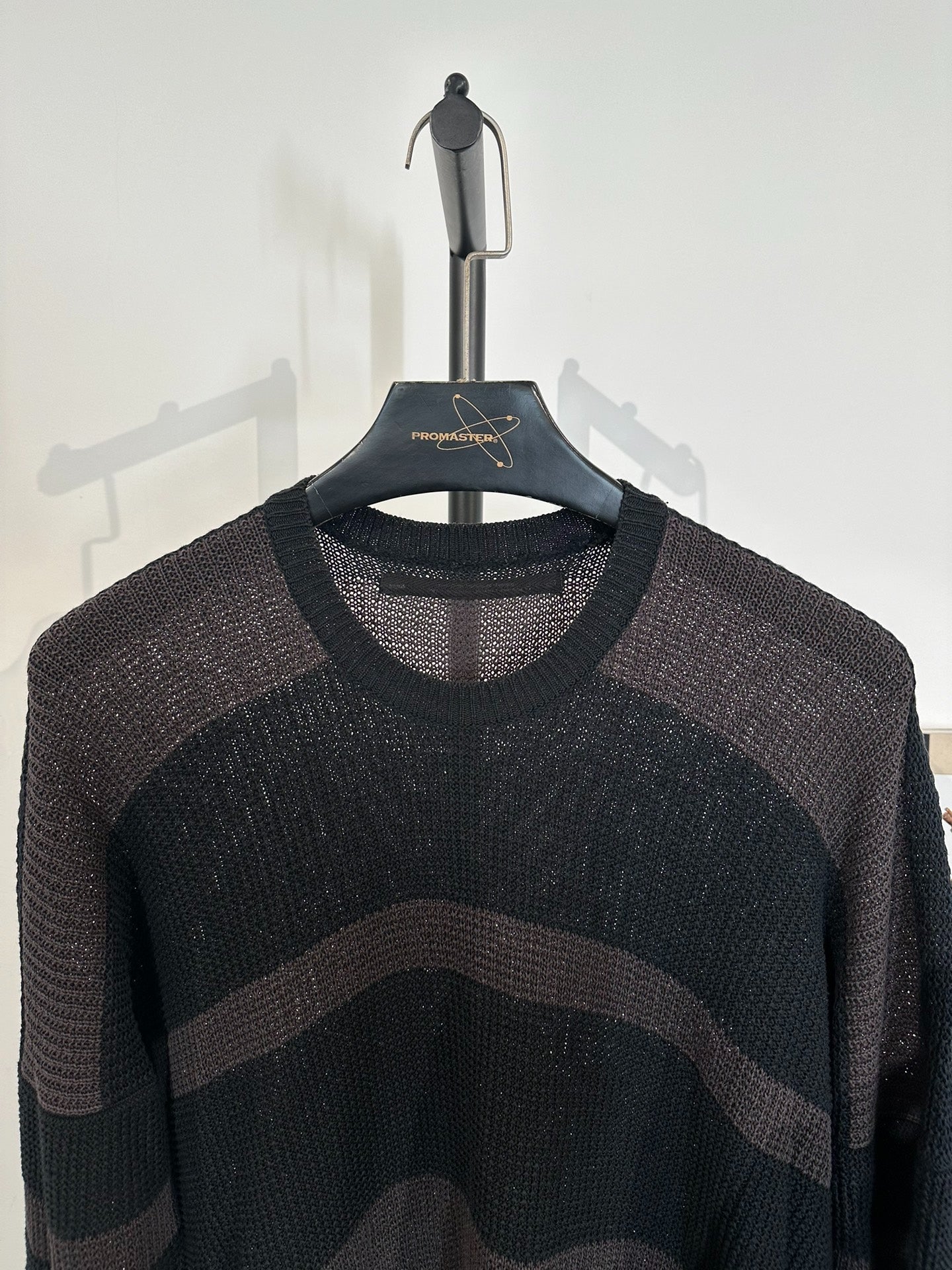 Julius_7 Knit Striped Pullover Sweater