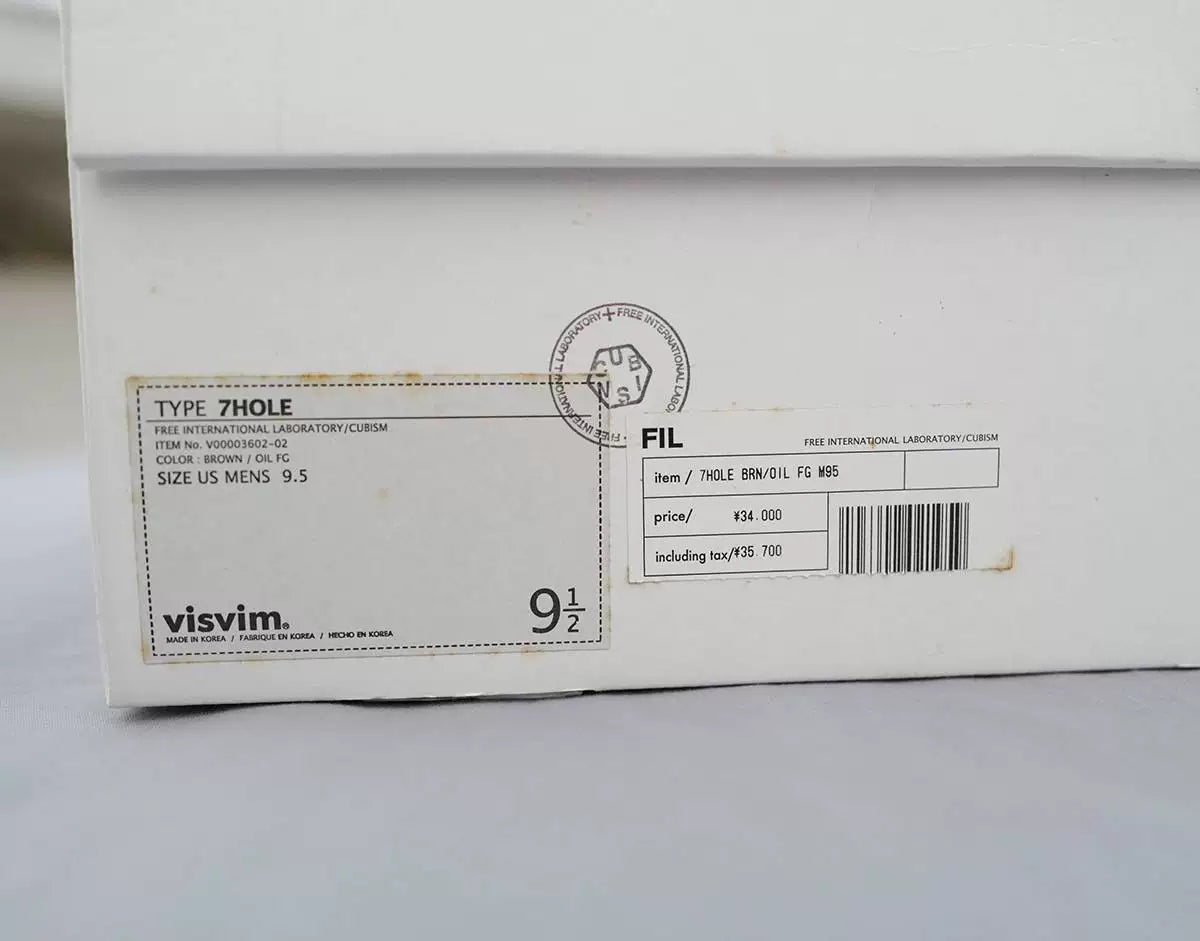 visvim 07ss type 7hole boots