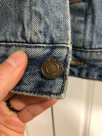 Saint Laurent Blue Denim Jacket