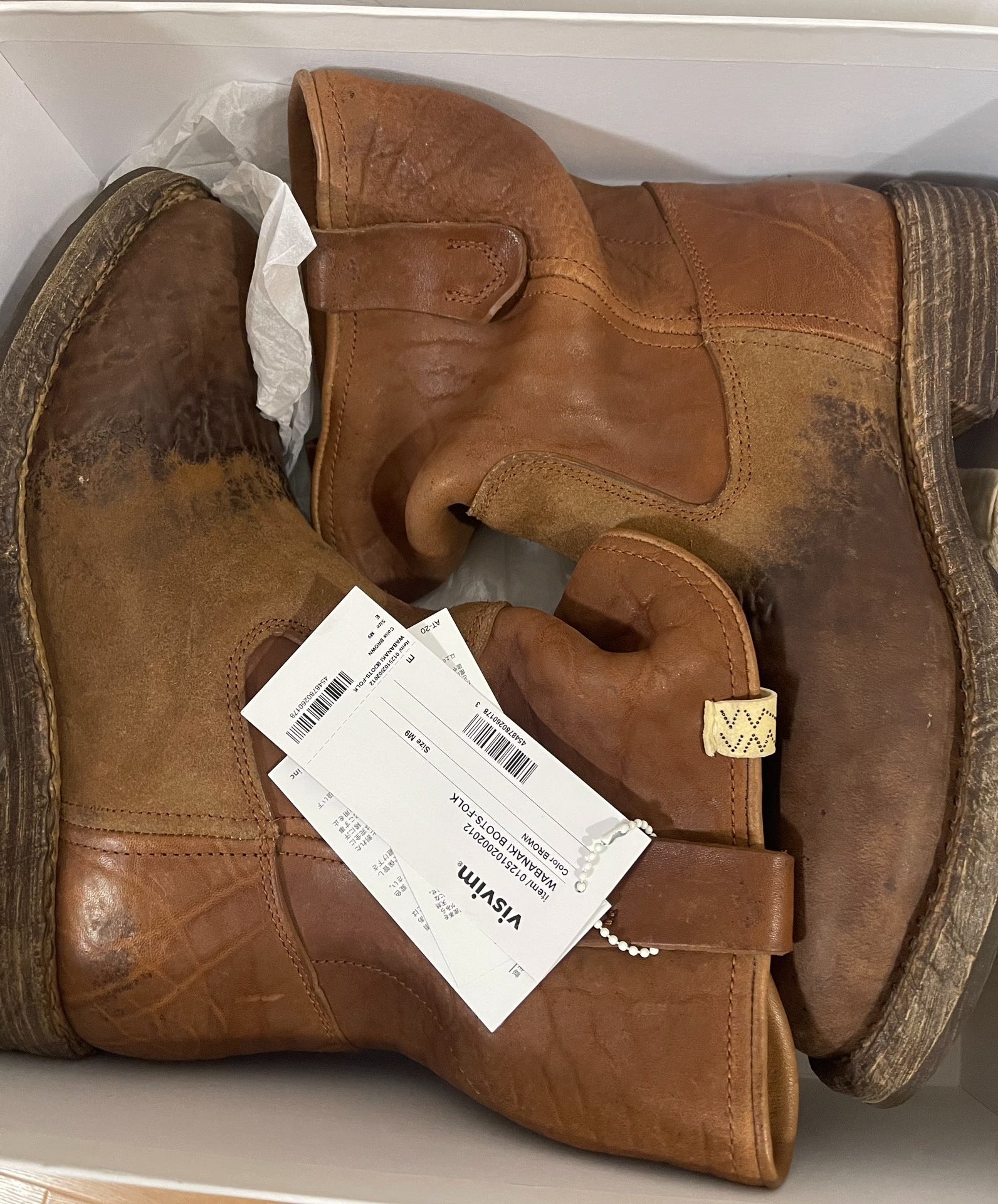 Visvim 25ss Wabanaki Boots-Folk
