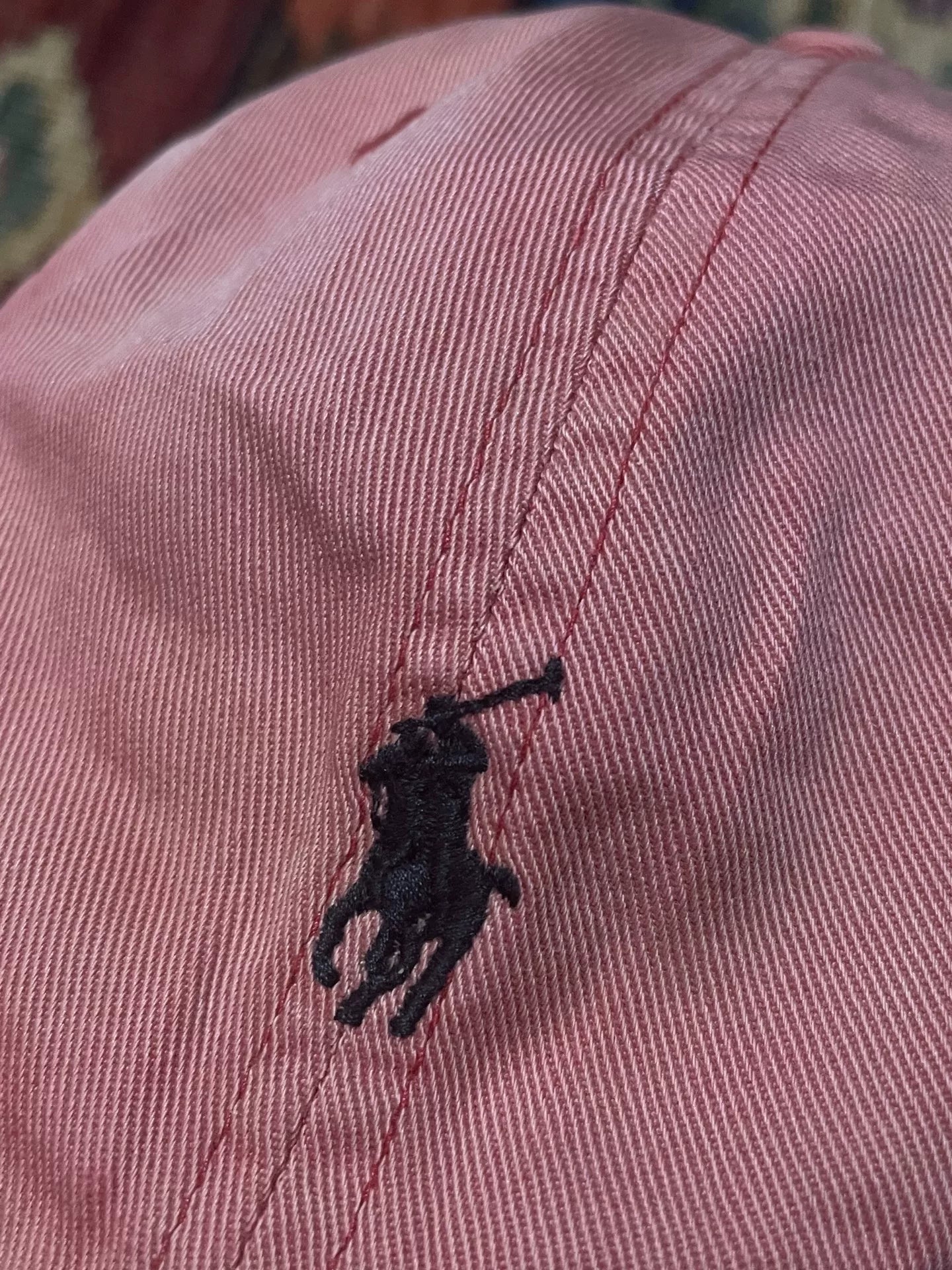 Polo Ralph Lauren Washed Pink Baseball Cap