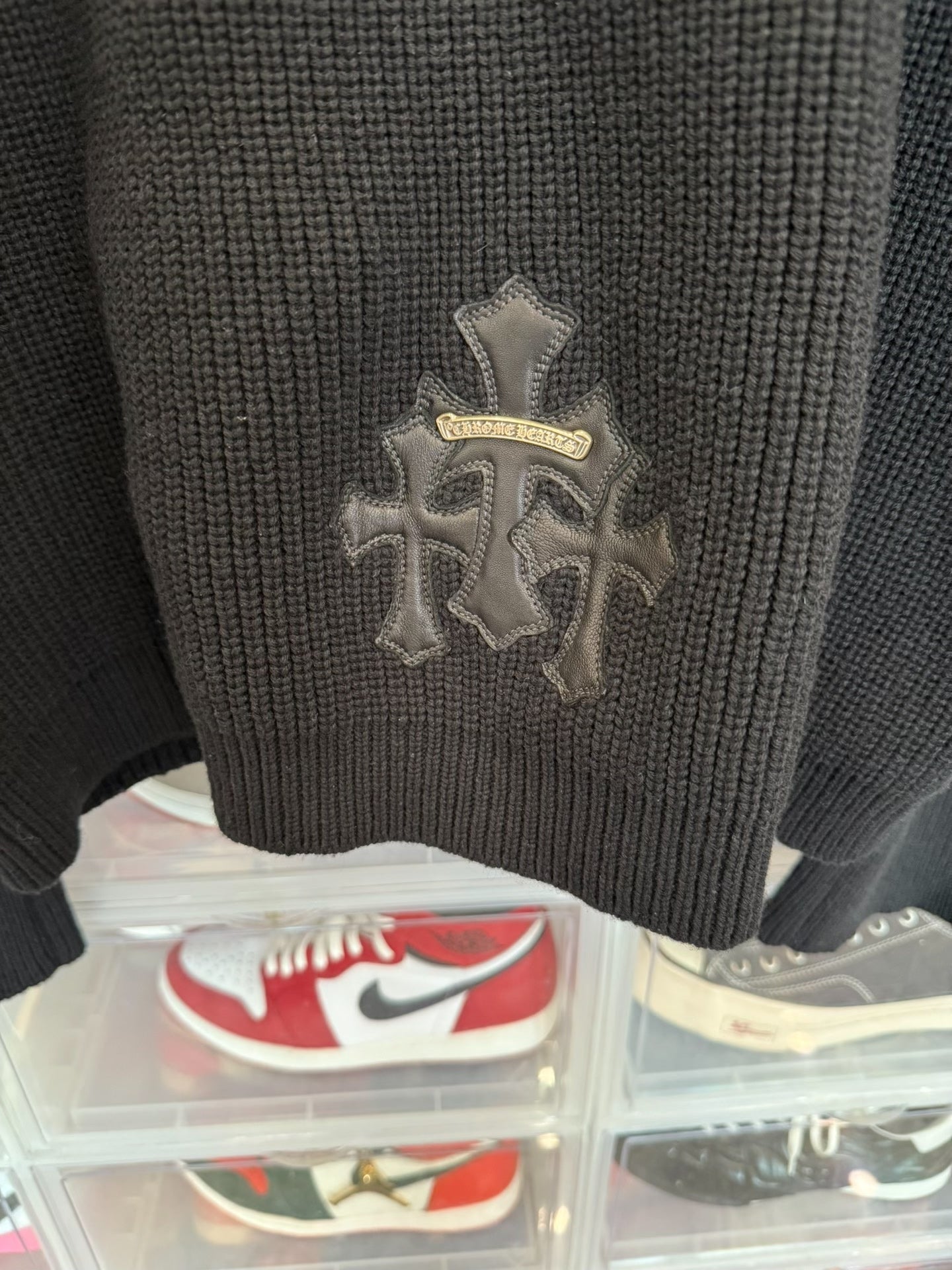 Chrome Hearts Thirty Cross Patch Sweater