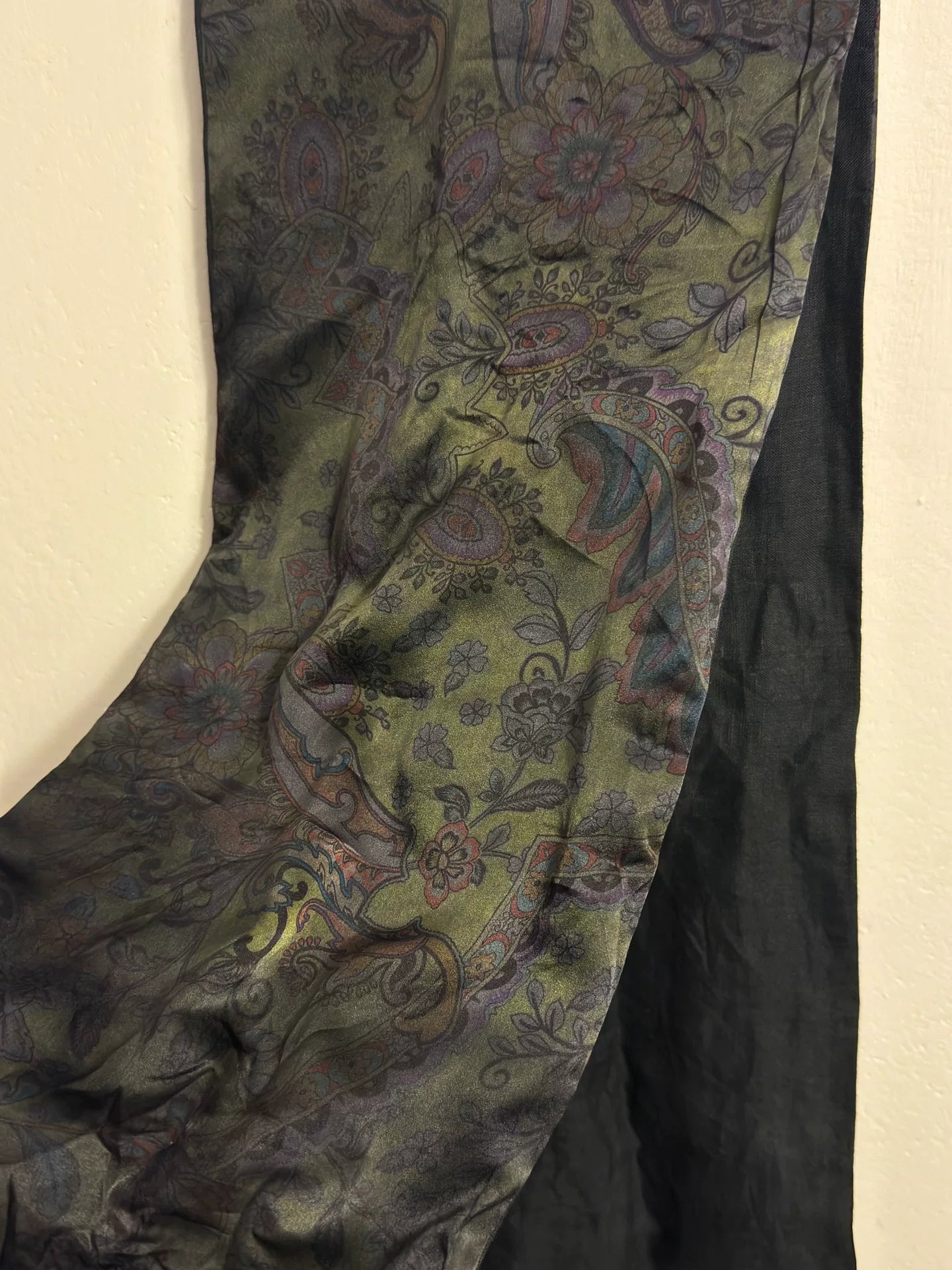 Geoffrey B. Small GBS Paisley Silk Scarf