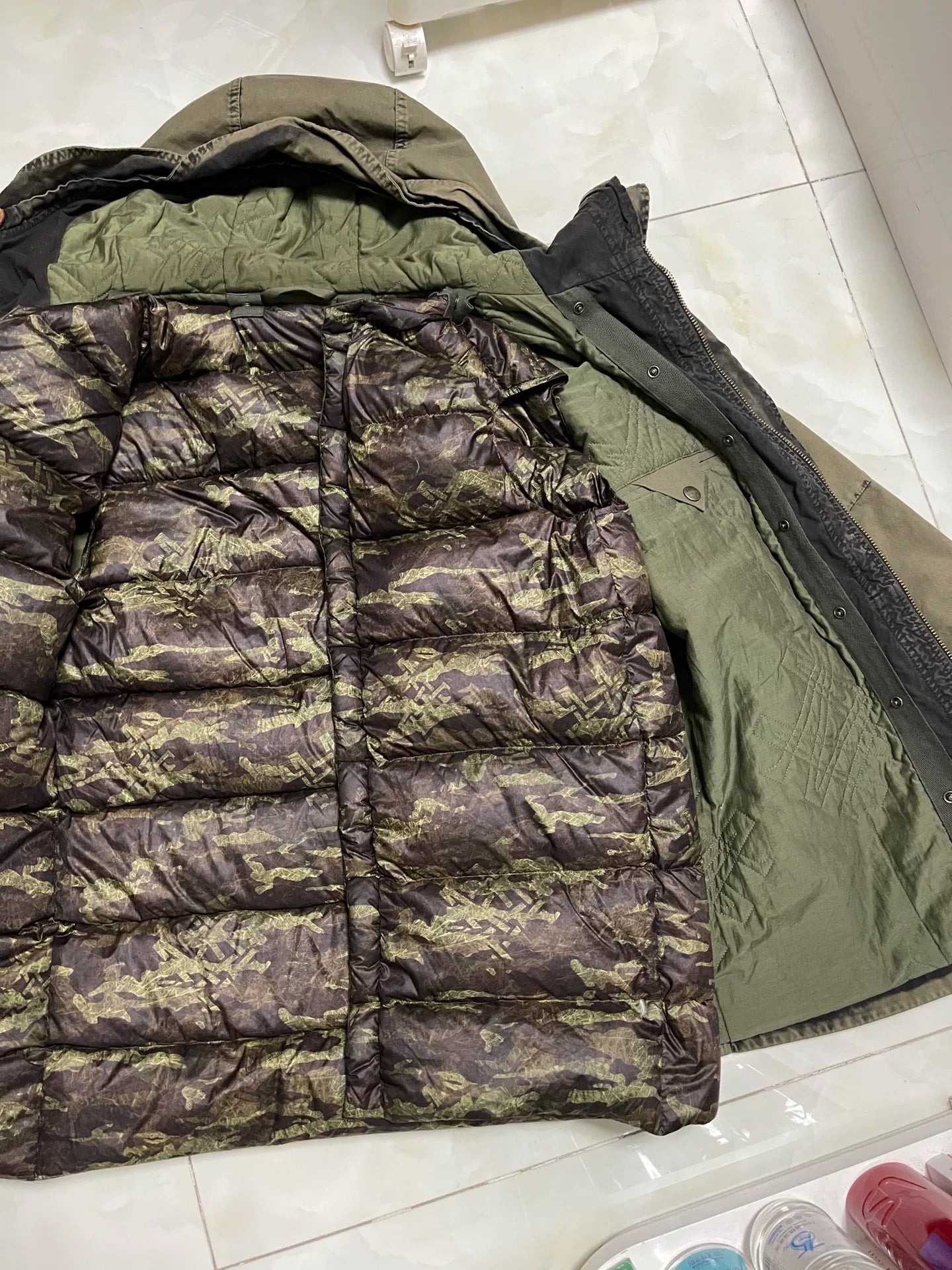 Mr&Mrs Italy Olive Green Parka