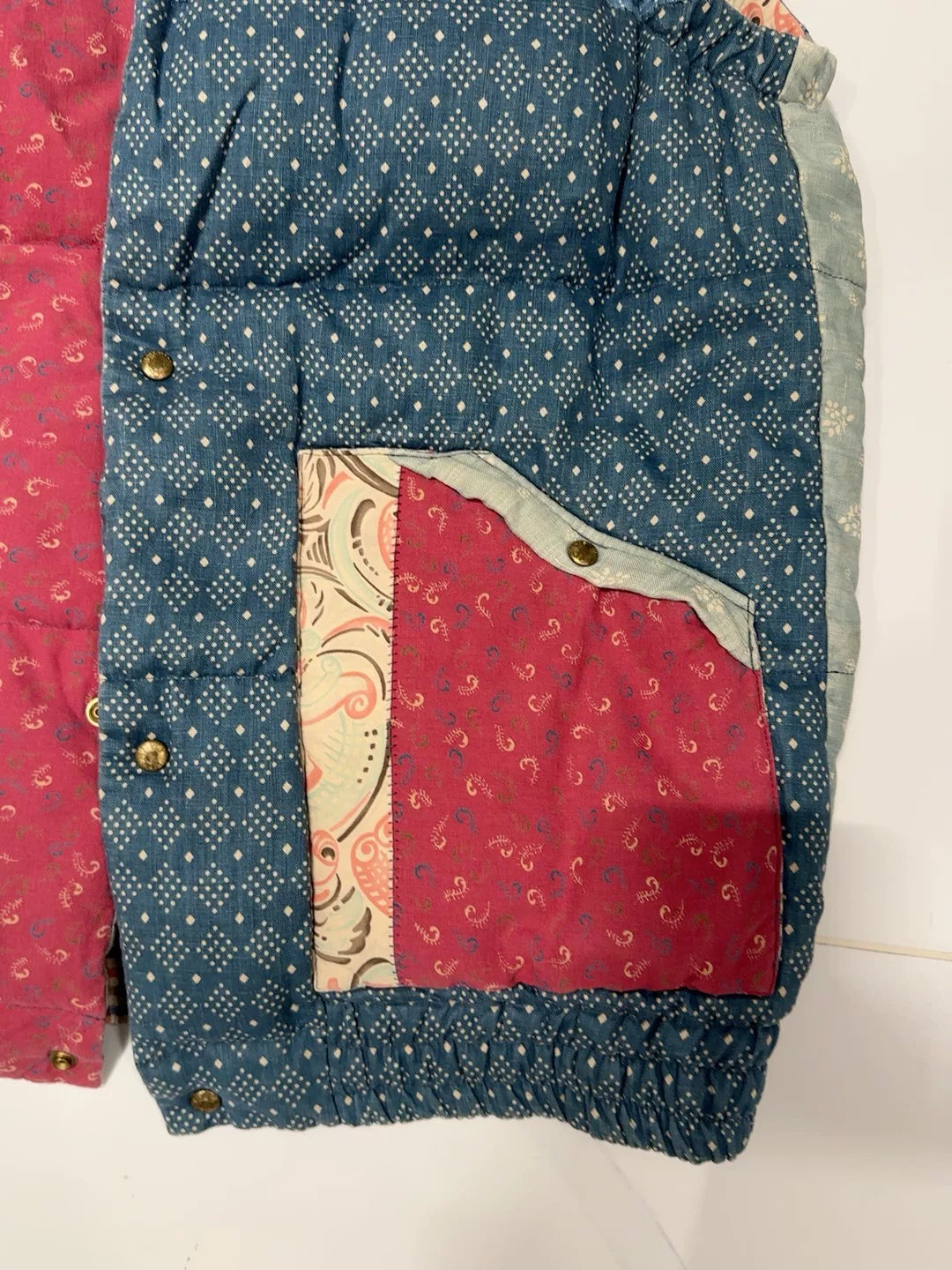 visvim Quilted Patchwork Down Vest