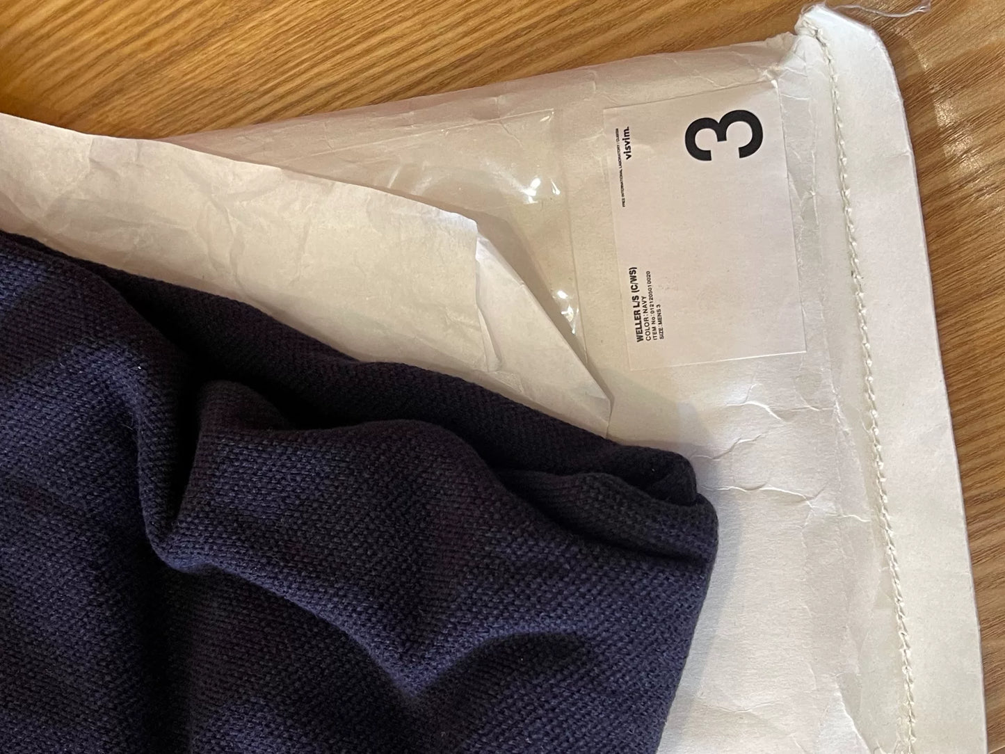 VISVIM WELLER L/S (C/WS) Polo