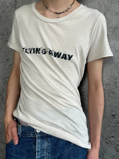 l.g.b flying away graphic tee shirt