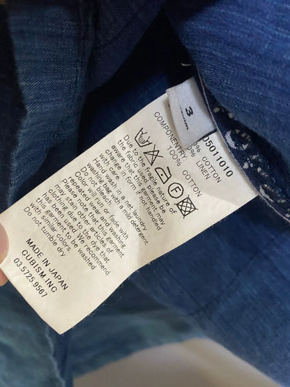 visvim ict Indigo Paisley Shirt 16aw