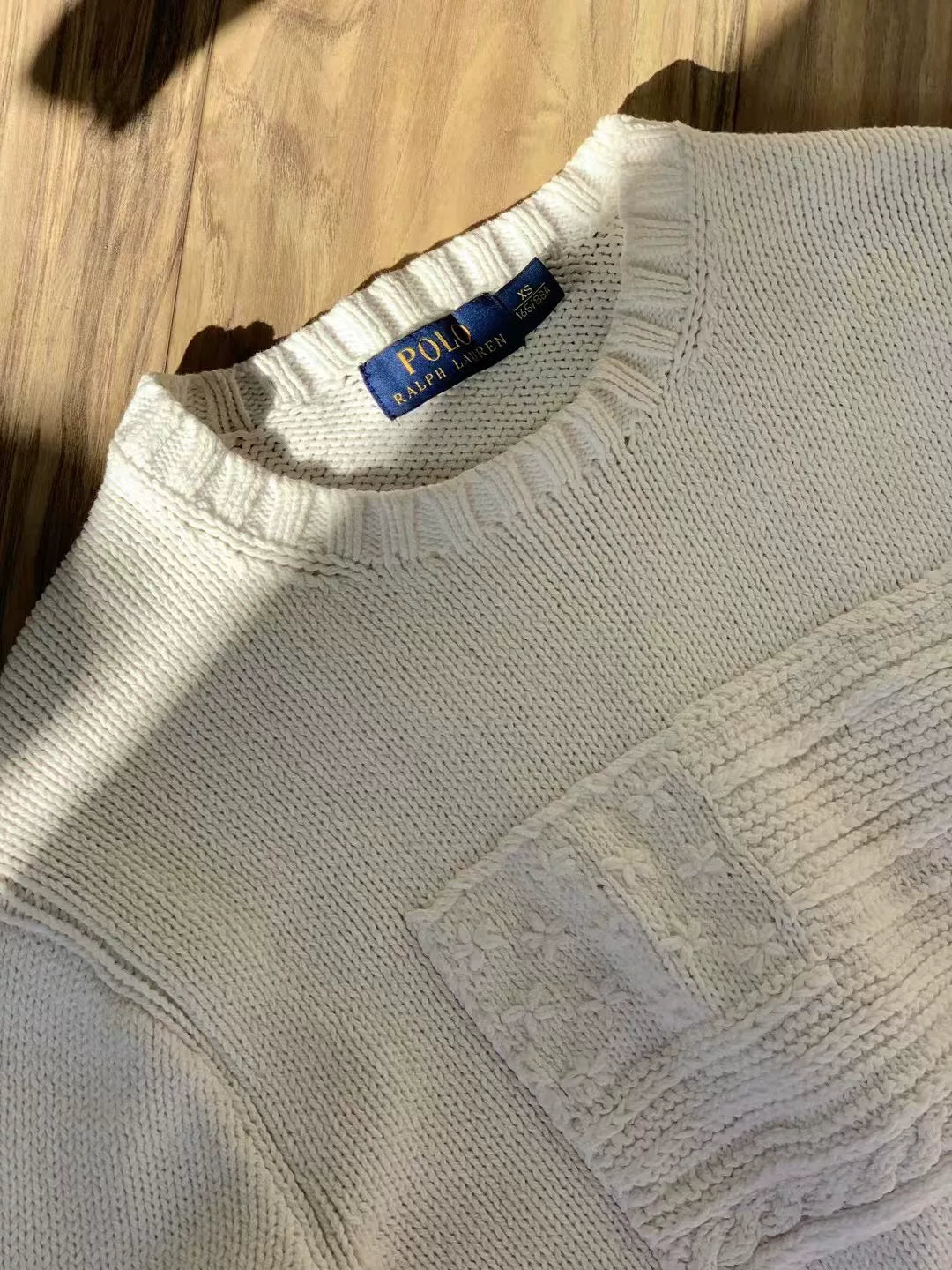 Polo Ralph Lauren White Sweater