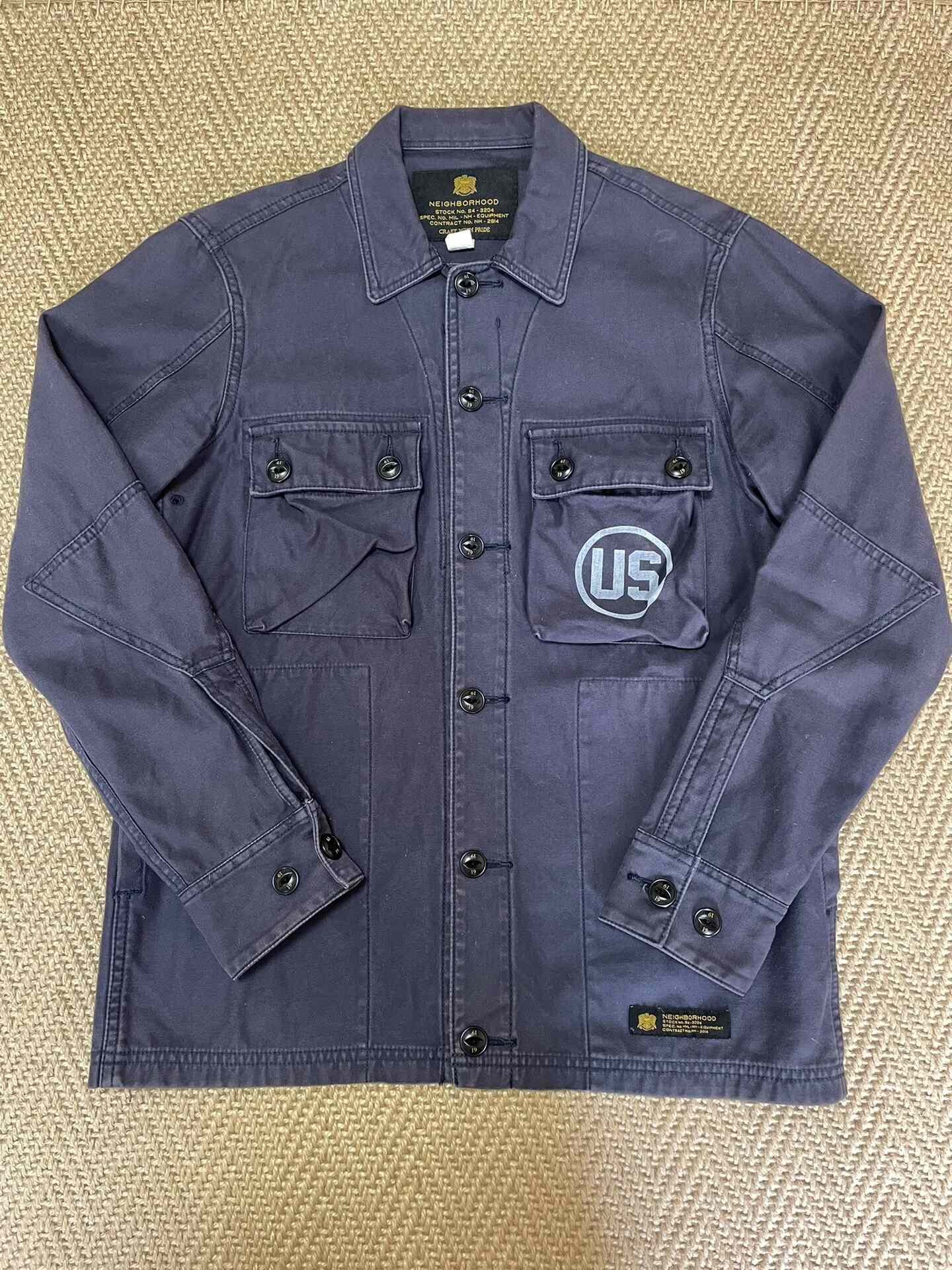 NEIGHBORHOOD BDU 4-Pocket Washed Utility Jacket