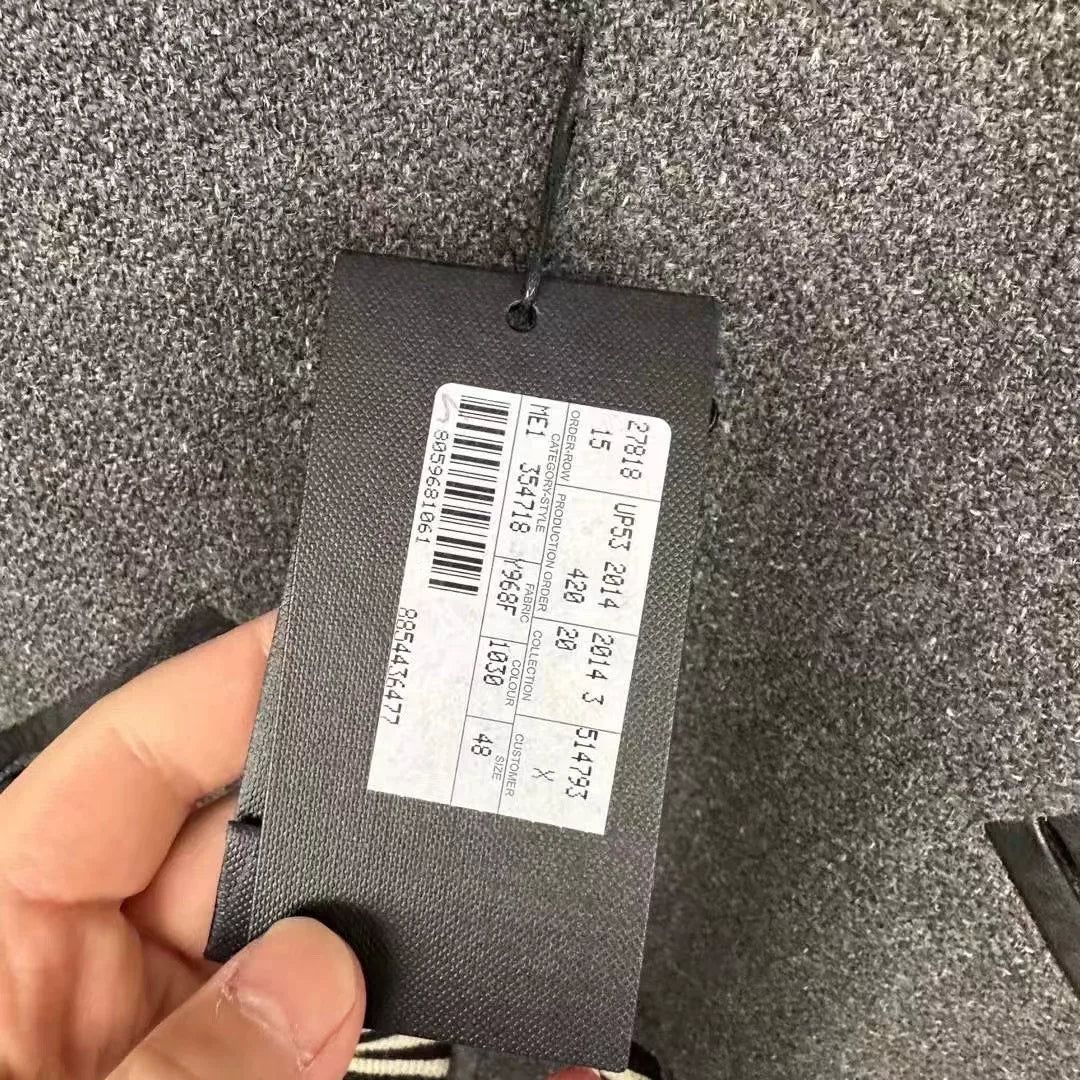 Saint Laurent SLP Gray Baseball Jacket