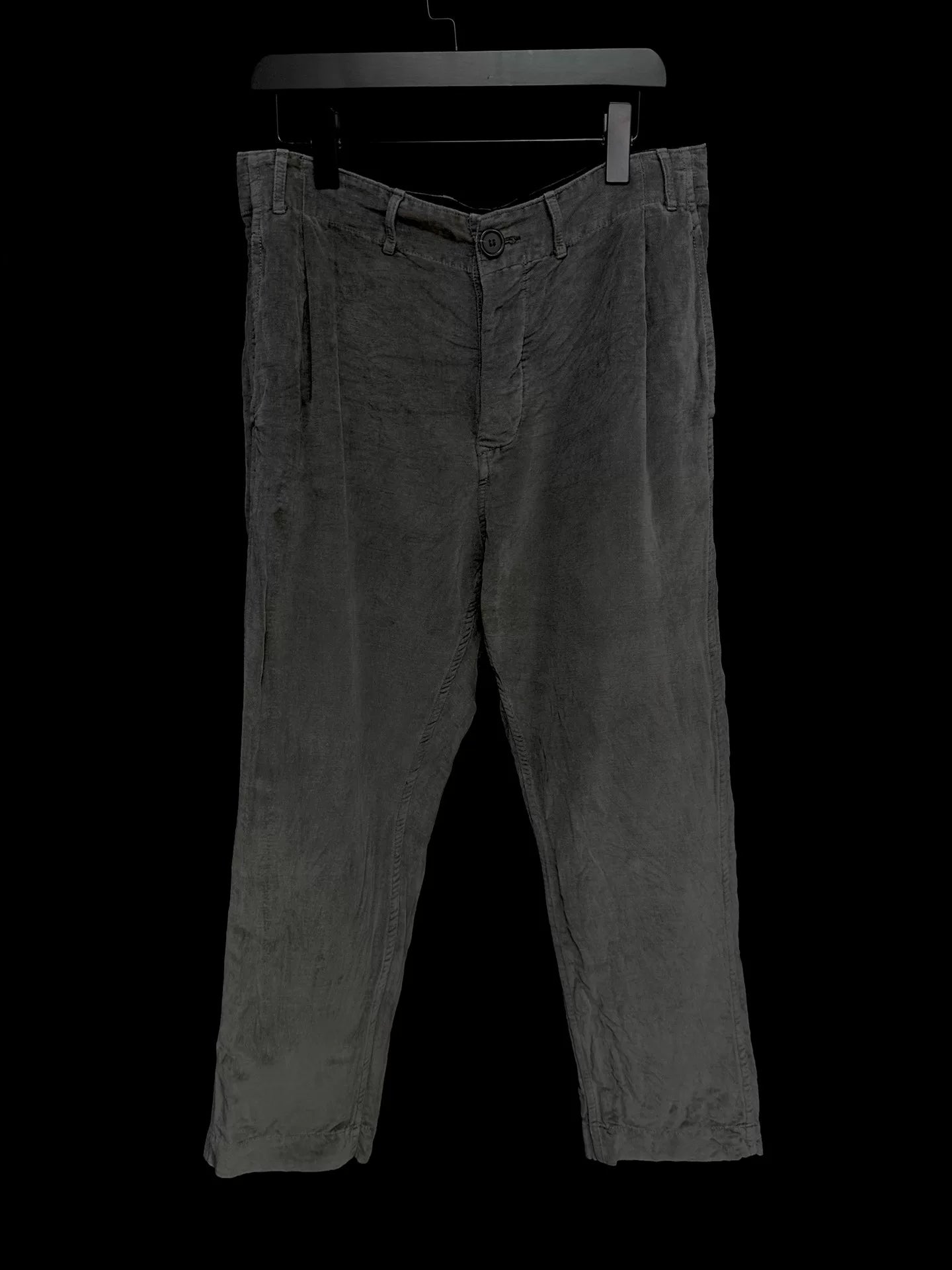 gray velvet pants by casey casey