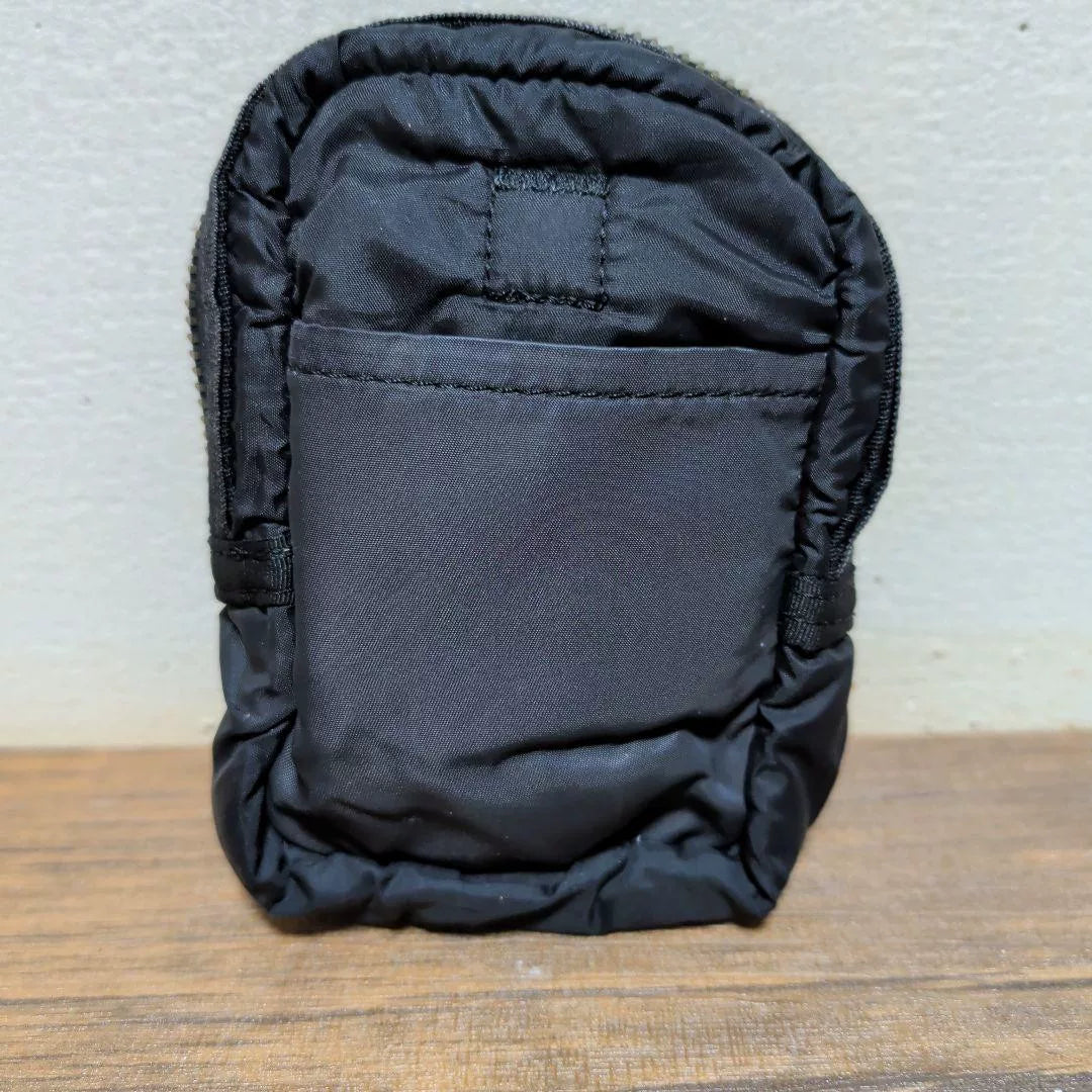 PORTER Classic Black Nylon Accessory Pouch