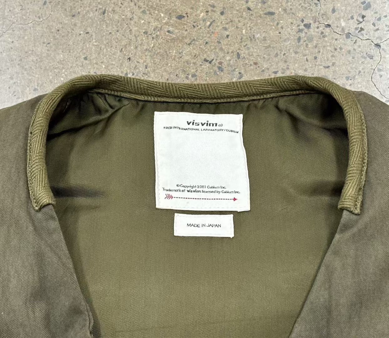Visvim 20AW Harrier Down Vest