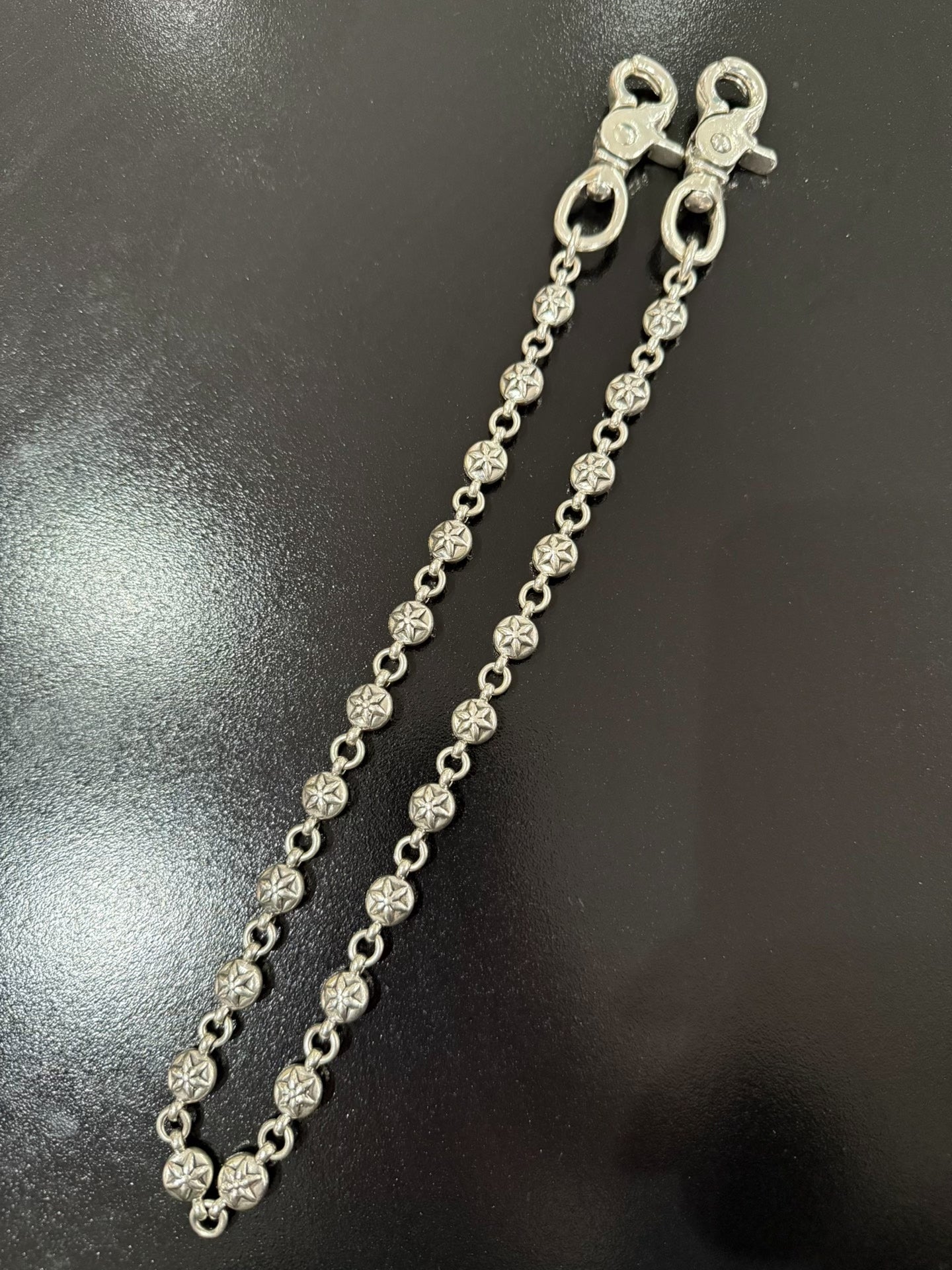 Chrome Hearts Double Lobster Clasp Star Pants Chain