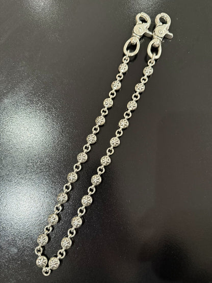 Chrome Hearts Double Lobster Clasp Star Pants Chain