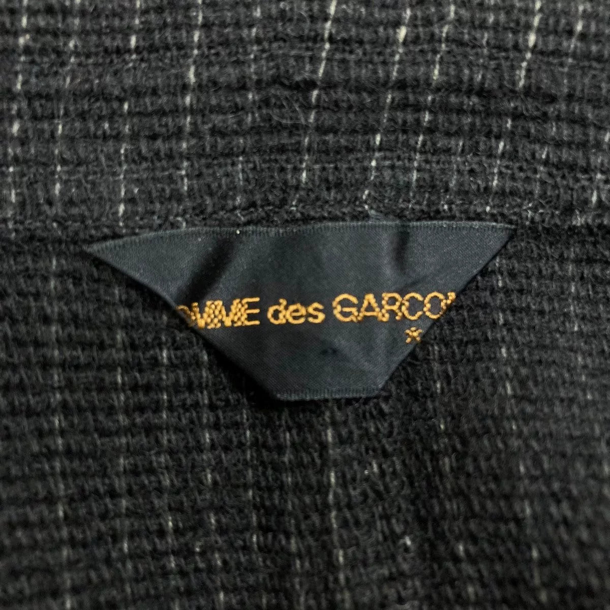 comme des garcons vintage wool kimono robe