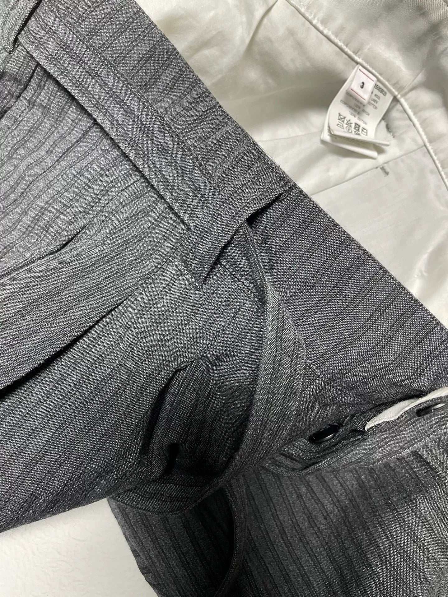 visvim hakama santome striped casual pants