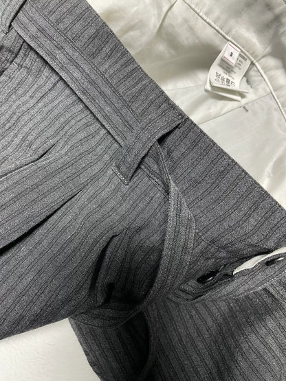 visvim hakama santome striped casual pants