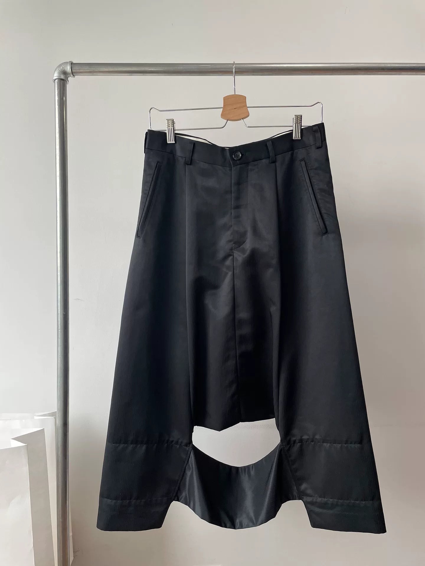 Comme des Garçons Black Cropped Pants