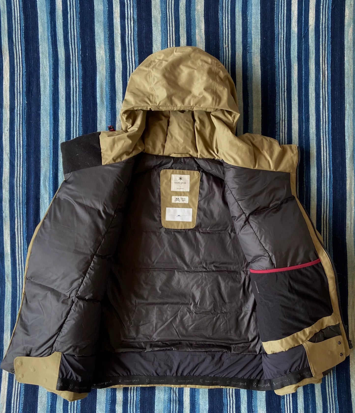 snow peak mm fr riders down jacket