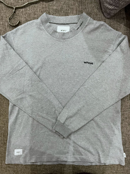 WTAPS 20AW Ruffled Mock Neck Longsleeve Tee