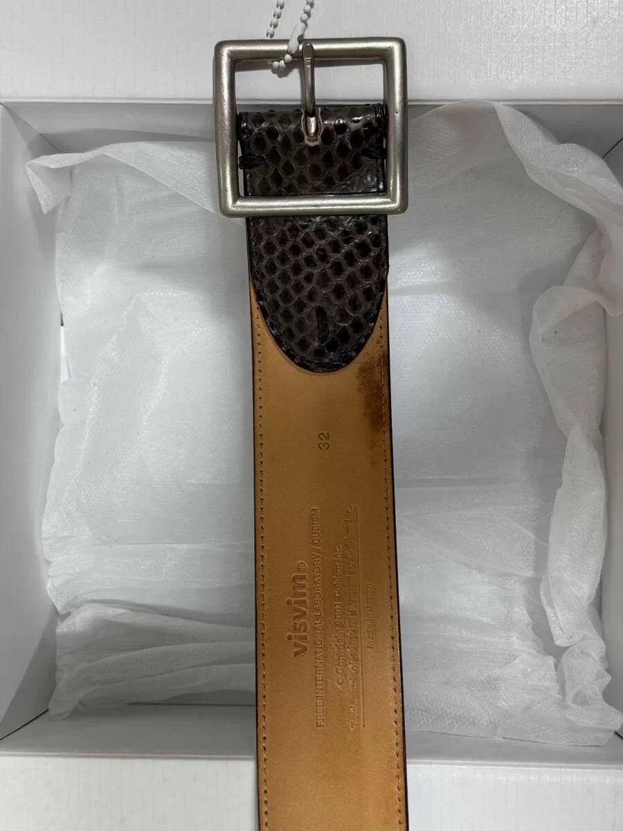 visvim Python 45mm DK.Brown Belt