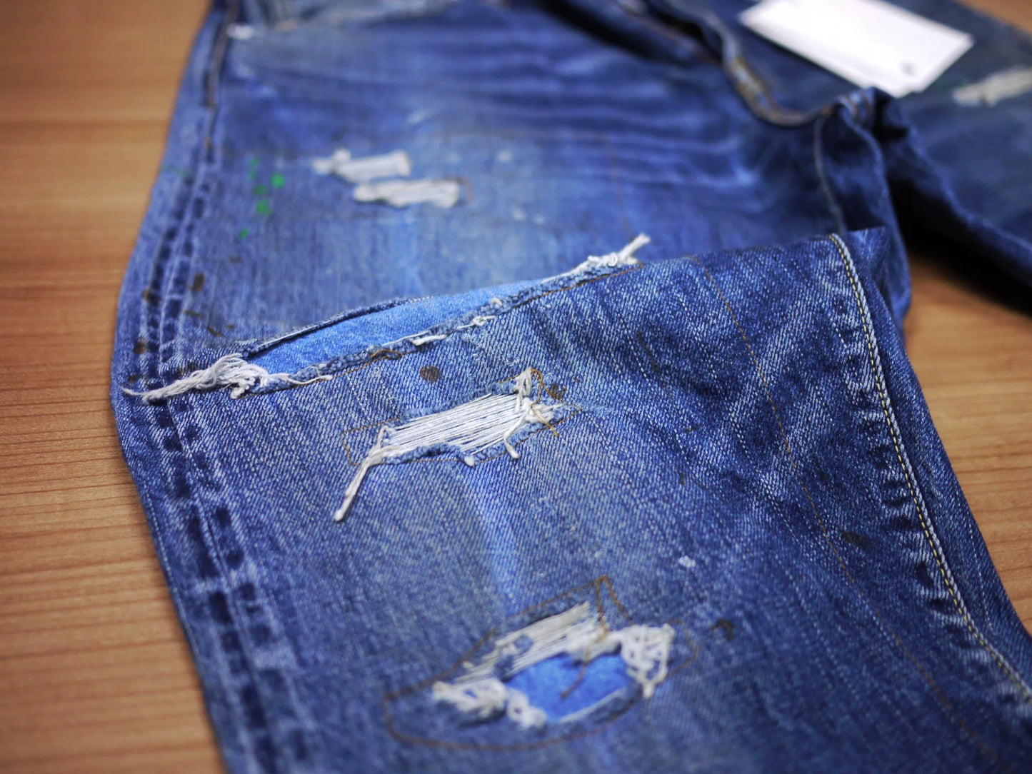 visvim social sculpture dry denim 4 pants