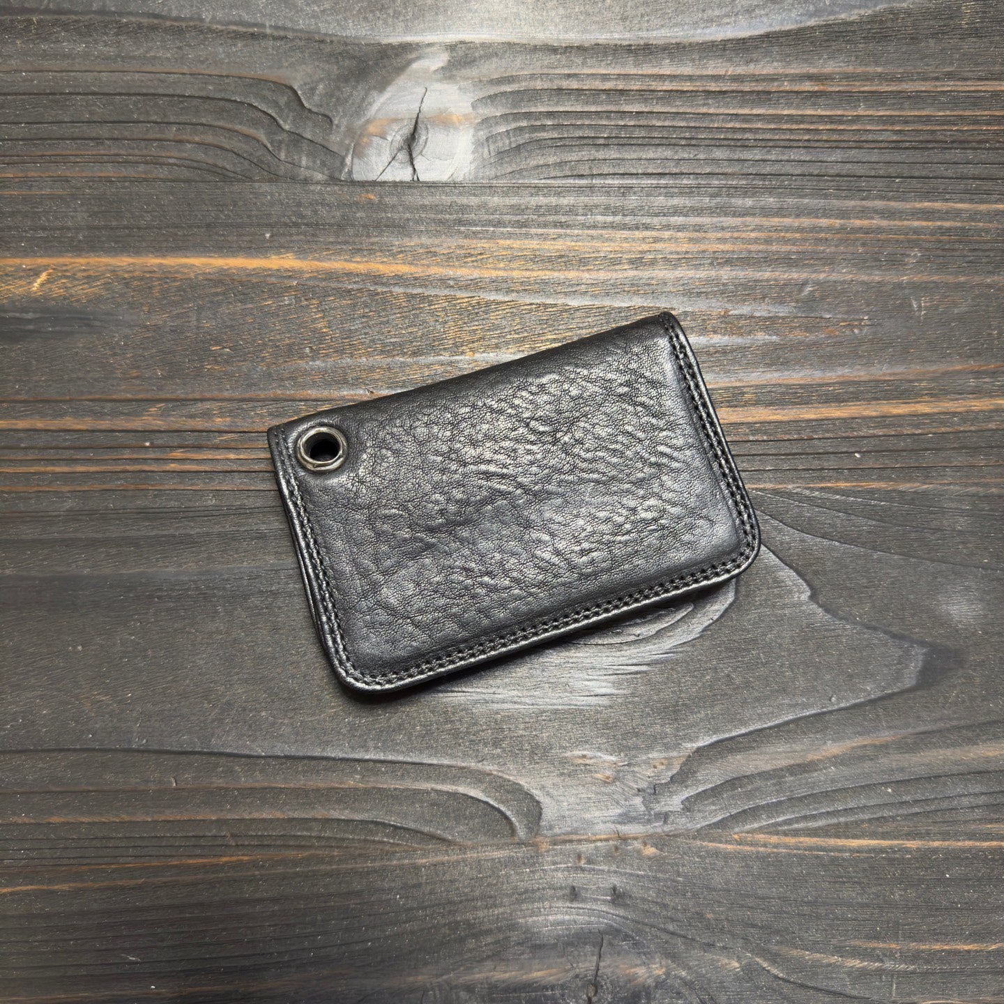 Chrome Hearts 925 Silver Scroll Fold Card Holder