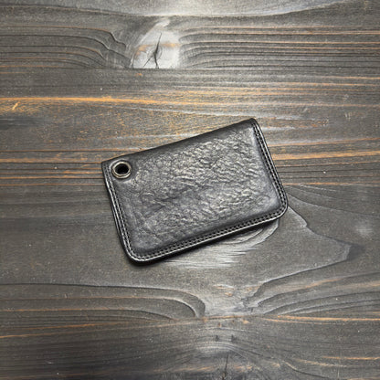 Chrome Hearts 925 Silver Scroll Fold Card Holder