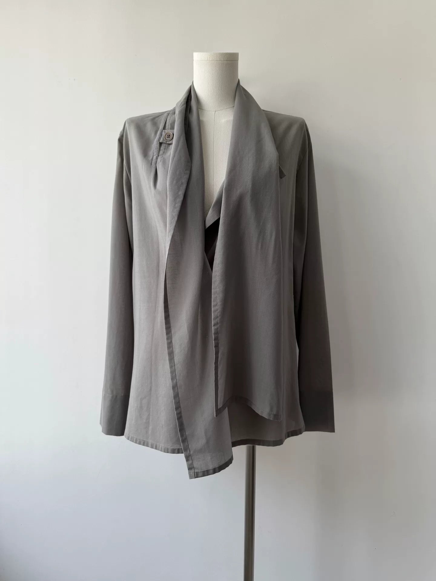 Yohji Yamamoto Long Sleeve Loose Shirt