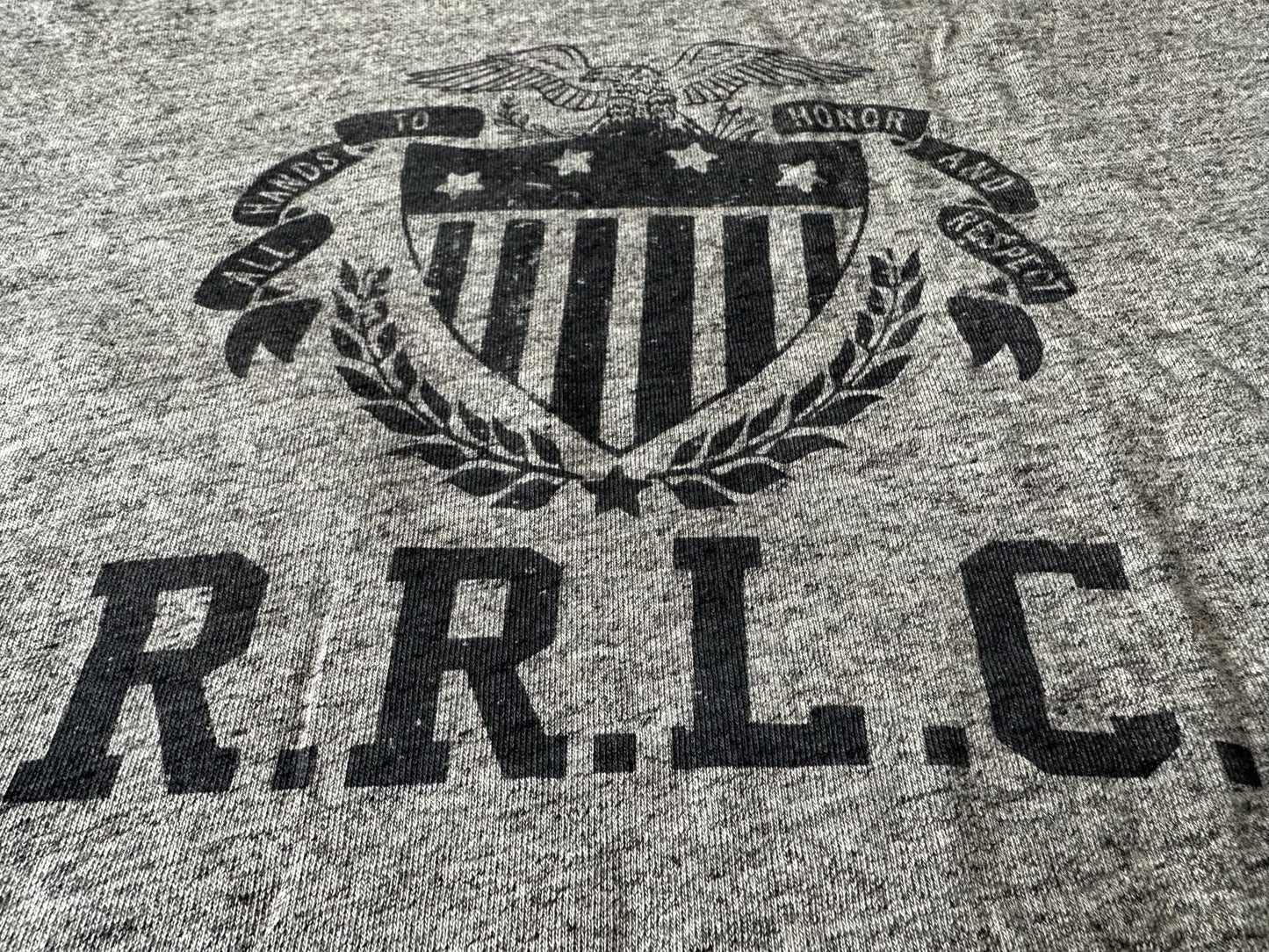 RRL Eagle Logo Military Short-Sleeve Tee