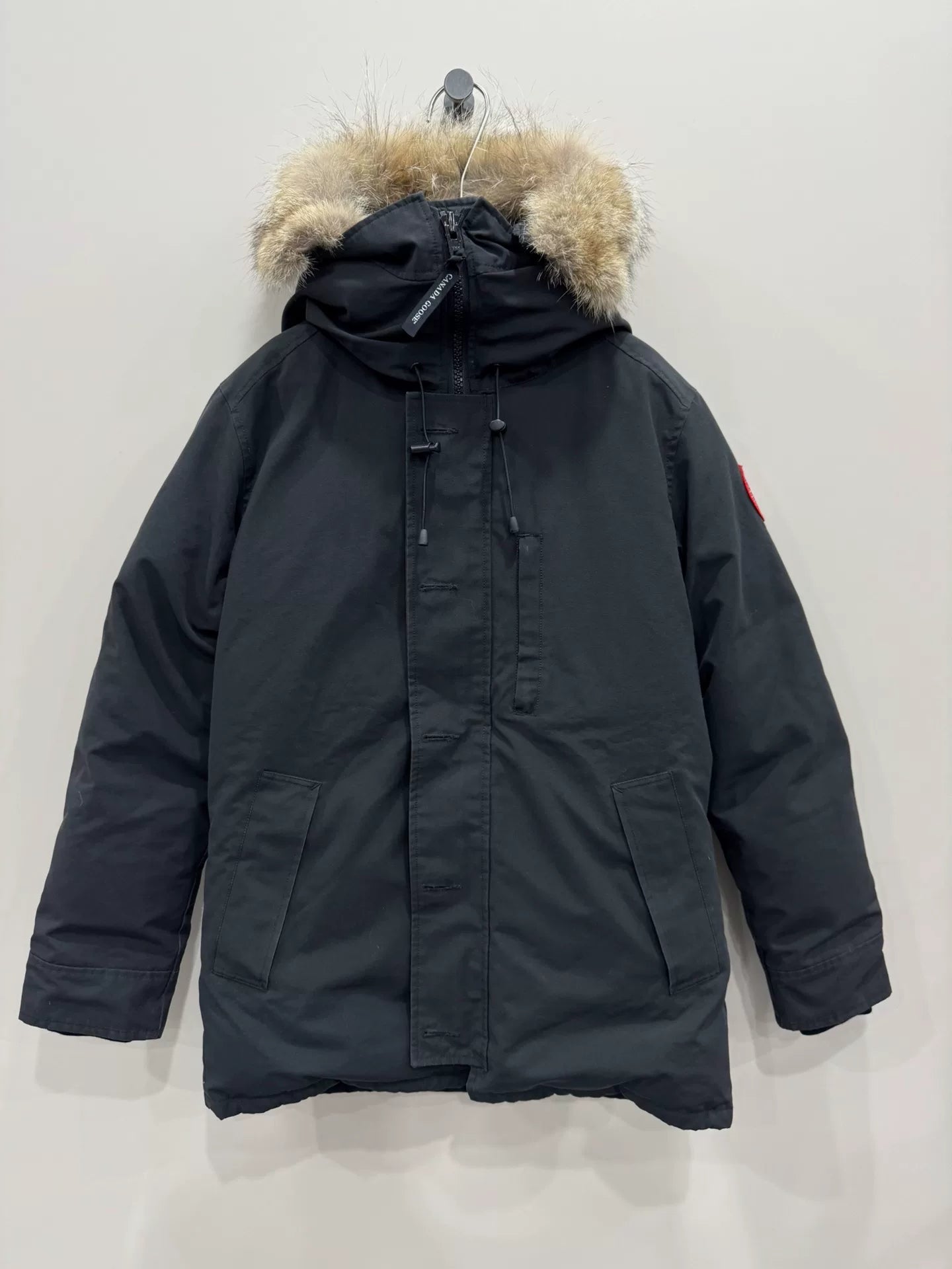 canada goose parka with removable fur trim