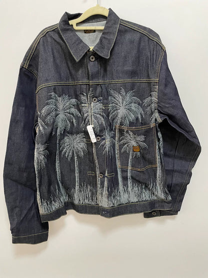 KAPITAL 22SS Palm Tree Jacquard Denim Jacket