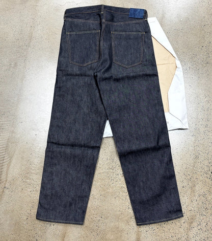 VISVIM WIDE UNWASHED RAW DENIM JEANS