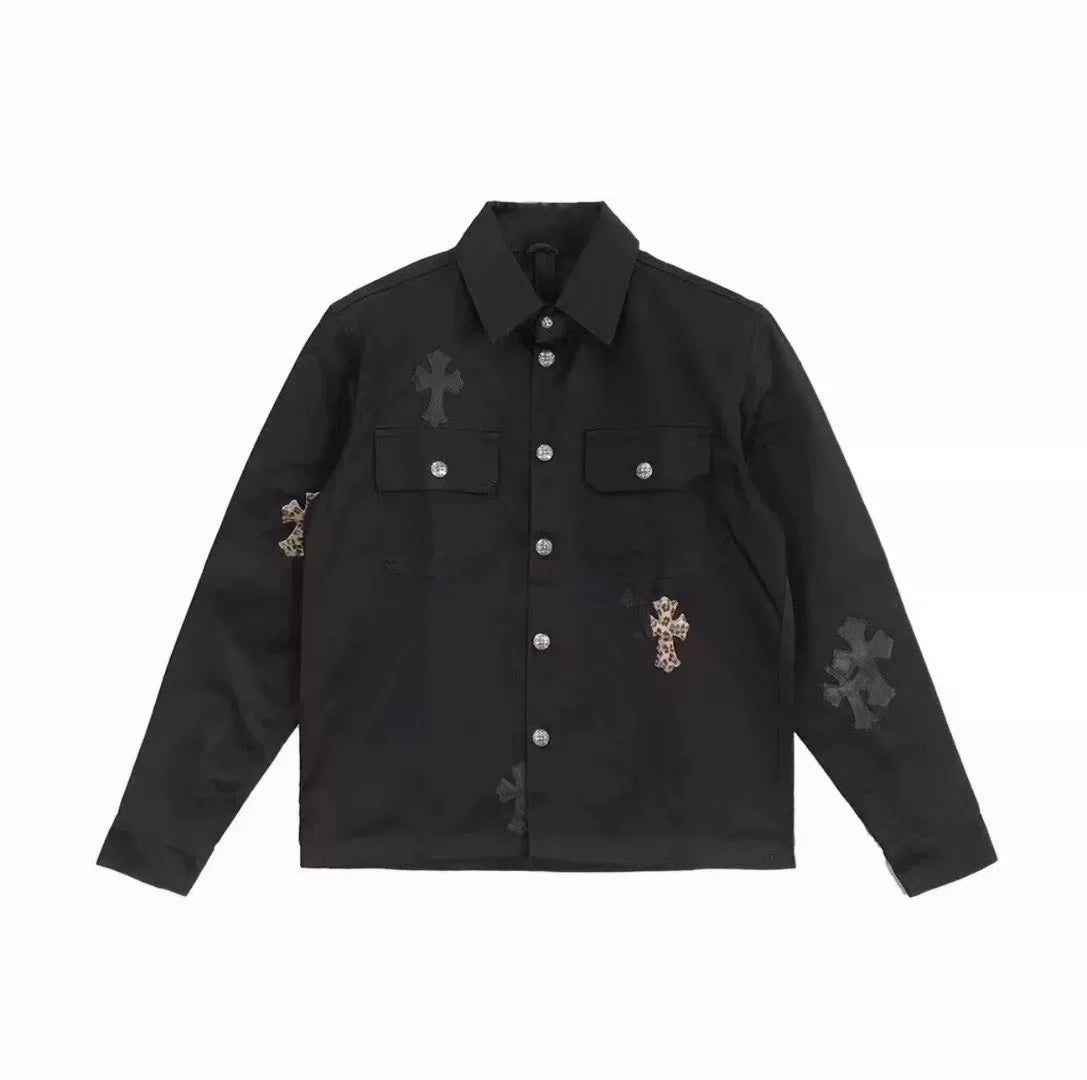 Chrome Hearts Workdog Leopard Patch Jacket