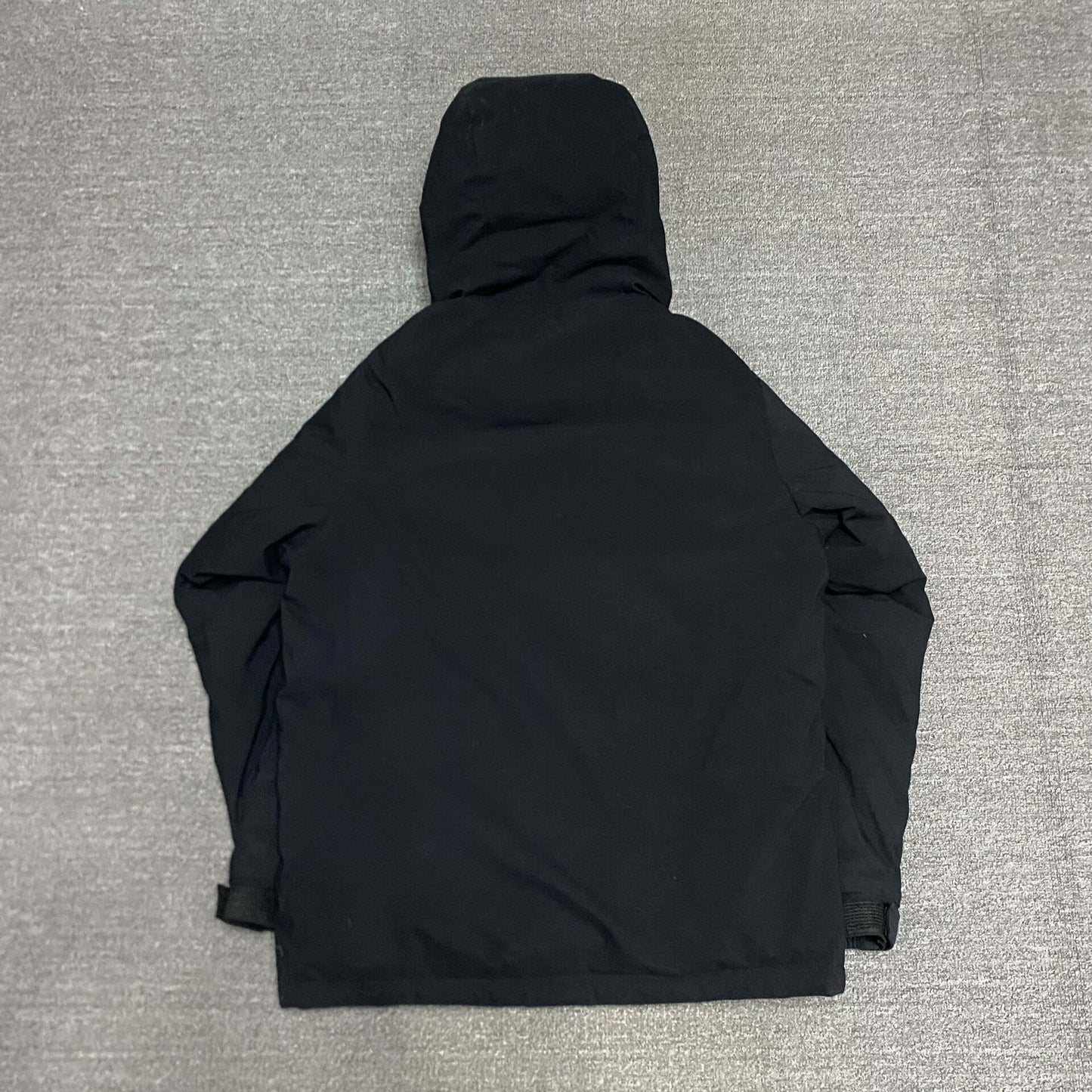 black waterproof puffer jacket by BEAMS