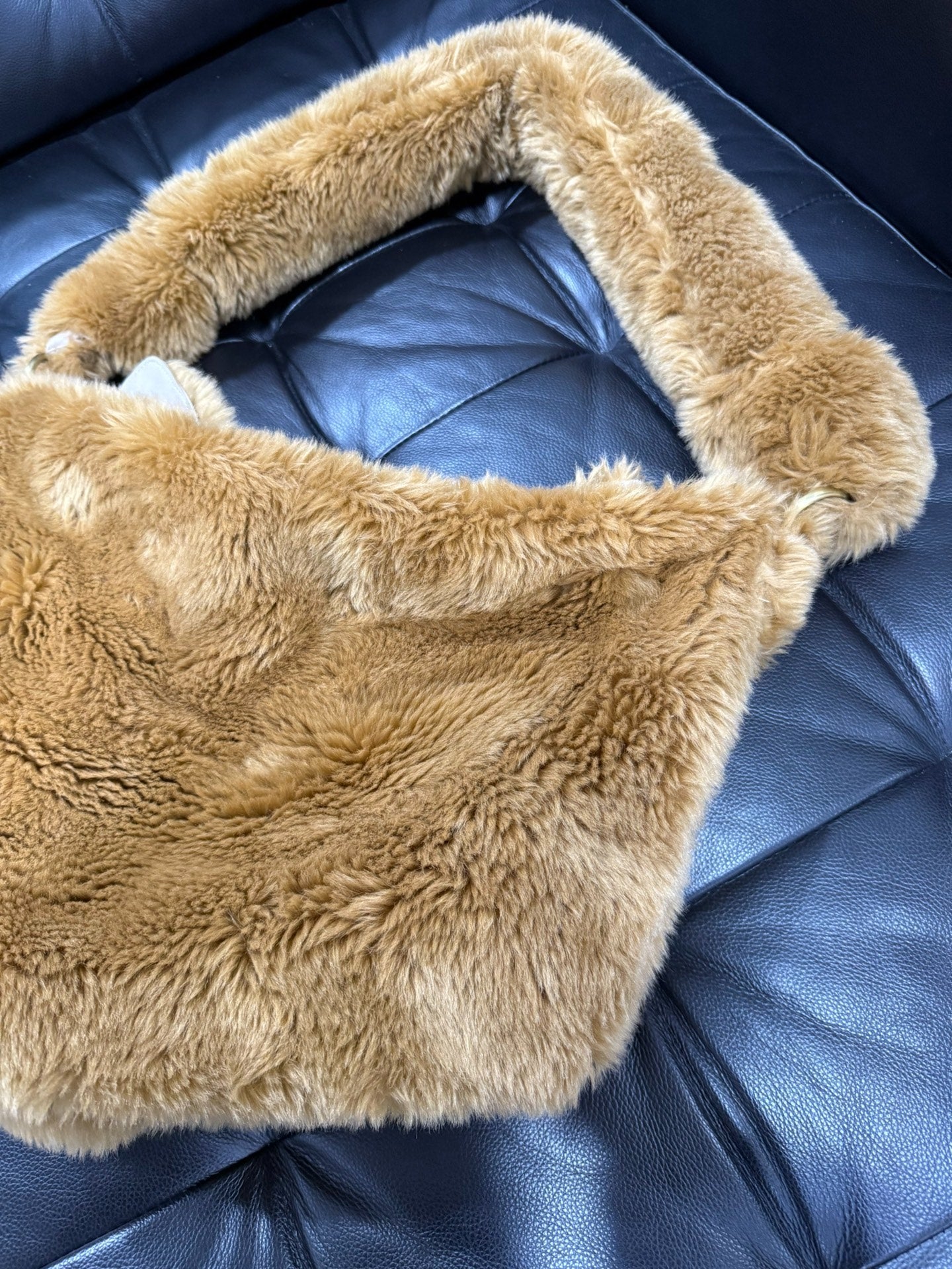 Dries van Noten Large Plush Unisex Bag