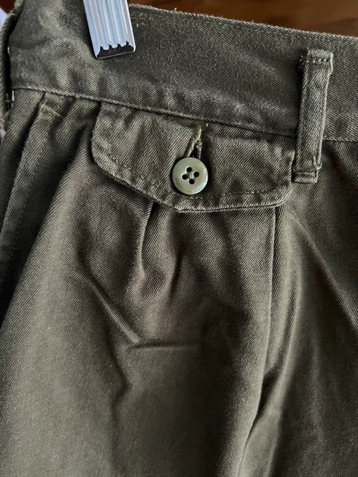 olive green casual shorts for summer wear