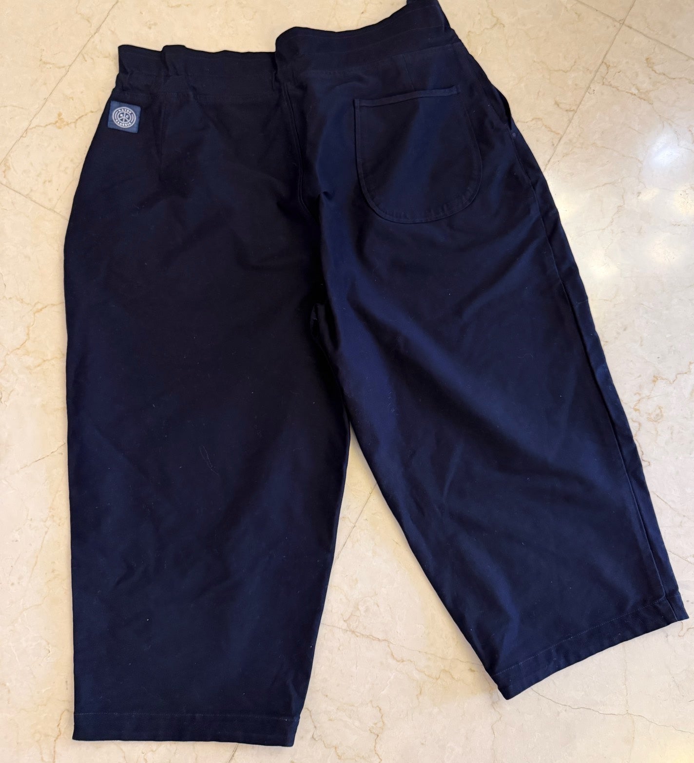 PORTER CLASSIC High-Waist Baggy Casual Pants