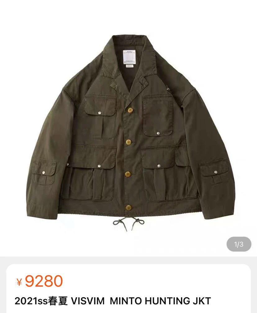 VISVIM 21SS Minto Hunting Jacket
