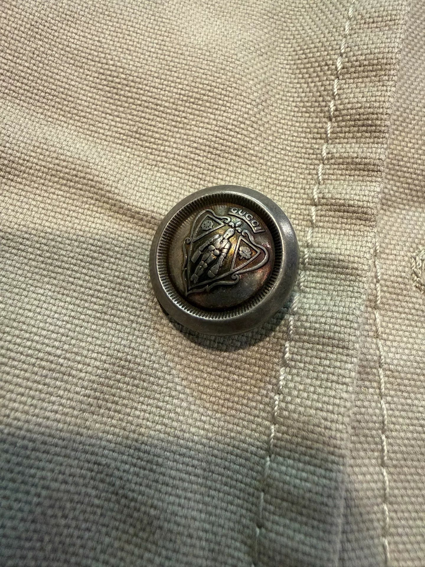 Gucci Military Canvas Jacket