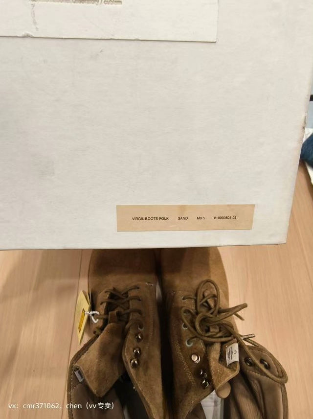 VISVIM VIRGIL BOOTS FOLK EXCLUSIVE