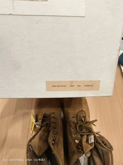 VISVIM VIRGIL BOOTS FOLK EXCLUSIVE